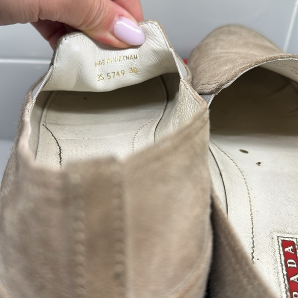 Prada slip on suede loafers - Picture 5 of 6